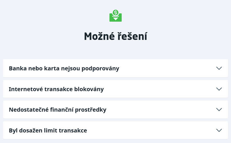 Rady a možná řešení